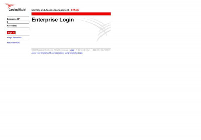 Enterprise Login - Cardinal Health Enterprise Login - Cardinal Health