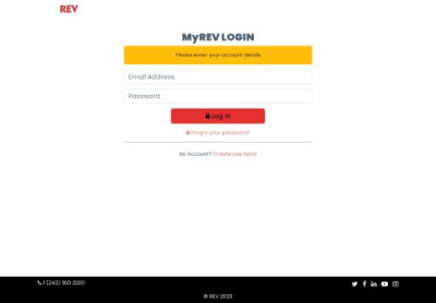 MyREV | Login And Manage Your REV Account Online | REV MyREV | Login And Manage Your REV Account Online | REV
