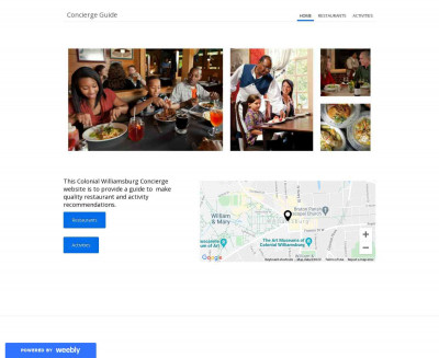 CW Restaurants - Concierge Guide CW Restaurants - Concierge Guide