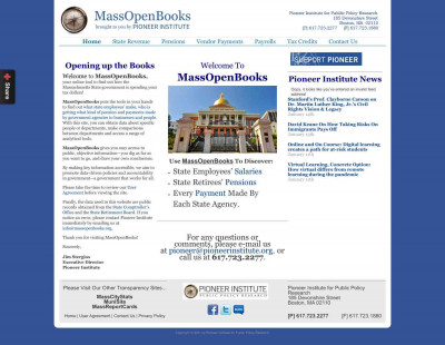 Pensions - MassOpenBooks Pensions - MassOpenBooks