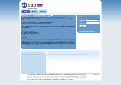 Reset Your Password - EZ-NET™ Login - HealthCare Partners Reset Your Password - EZ-NET™ Login - HealthCare Partners