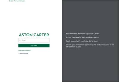 Aston Carter Login Page Aston Carter Login Page
