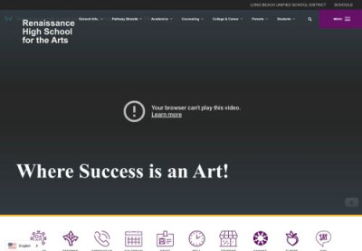 Renaissance High School for the Arts: Home Renaissance High School for the Arts: Home