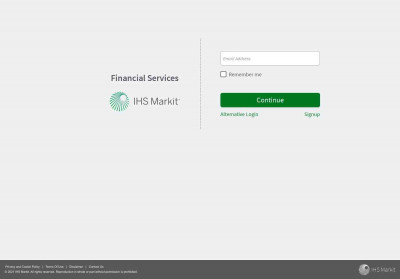 IHS Markit - Login IHS Markit - Login