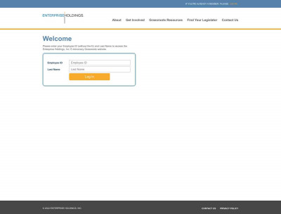Login - Enterprise Holdings, Inc. Login - Enterprise Holdings, Inc.