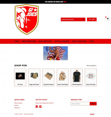 CIF Gear | G.I. JOES CIF Gear | G.I. JOES