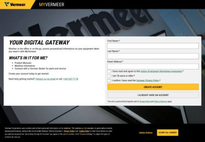 MyVermeer - Vermeer Corporation MyVermeer - Vermeer Corporation