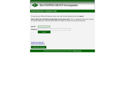 CTSHR Mobile Login CTSHR Mobile Login