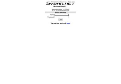 Welcome to Syban Webmail Welcome to Syban Webmail