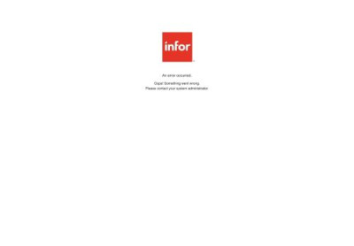 Infor CloudIdentities - Sign In Infor CloudIdentities - Sign In