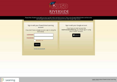 PowerSchool Learning : Login PowerSchool Learning : Login