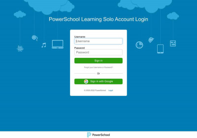 PowerSchool Learning Solo Account Login PowerSchool Learning Solo Account Login