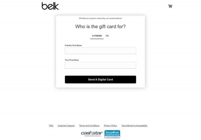 Belk Self Service - Belk Gift Cards by CashStar Belk Self Service - Belk Gift Cards by CashStar