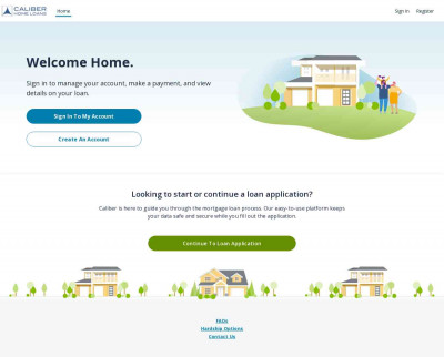 MyAccount Dashboard - Caliber Home Loans MyAccount Dashboard - Caliber Home Loans