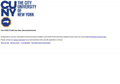 CUNY Login CUNY Login
