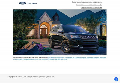 Accelerate - Ford Credit - Login Page Accelerate - Ford Credit - Login Page
