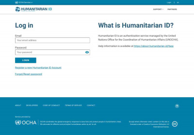 Humanitarian ID Humanitarian ID