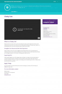 Western Carolina University - Chatty Cats Western Carolina University - Chatty Cats