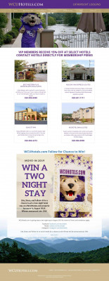 WCUHotels.com: Home WCUHotels.com: Home