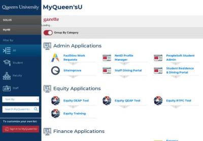 MyQueen'sU - Queen's University MyQueen'sU - Queen's University