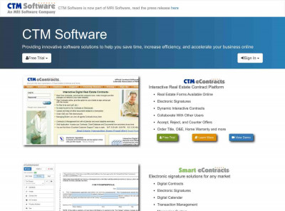 CTM eContracts - CTM Software CTM eContracts - CTM Software