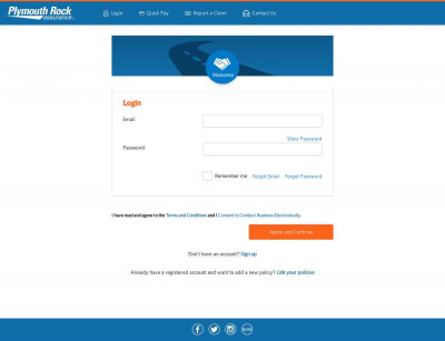 Quick Pay - Plymouth Rock eService Quick Pay - Plymouth Rock eService
