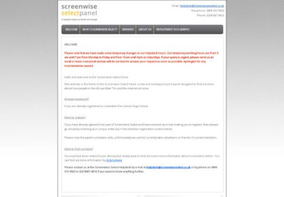 Screenwise Select Screenwise Select