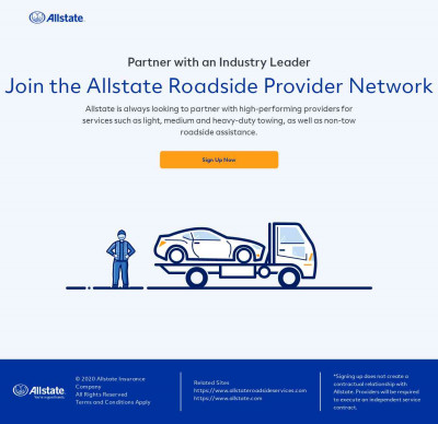 Join the Allstate Roadside Provider Network Join the Allstate Roadside Provider Network