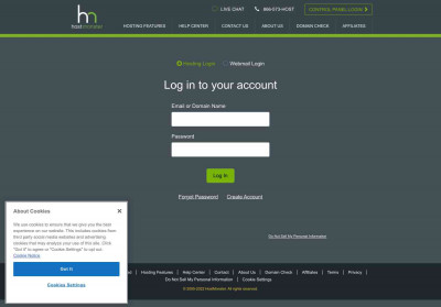 Log In to Webmail - HostMonster Log In to Webmail - HostMonster