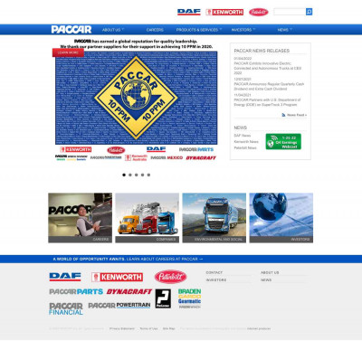 PACCAR: Home PACCAR: Home