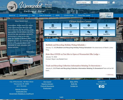 CH2M HILL | City of Woonsocket RI CH2M HILL | City of Woonsocket RI