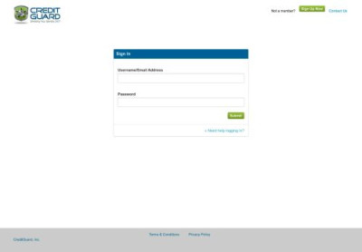Credit Guard Portal - Sign In Credit Guard Portal - Sign In