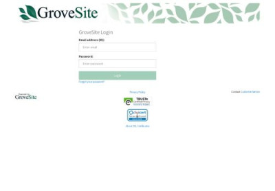 GroveSite Login GroveSite Login