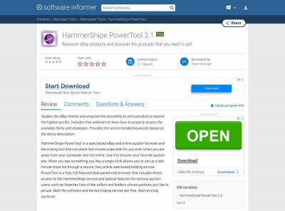 HammerSnipe PowerTool Download - Specialized eBay and ... HammerSnipe PowerTool Download - Specialized eBay and ...