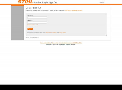 Dealer Login - Stihl Single Sign On Portal Dealer Login - Stihl Single Sign On Portal