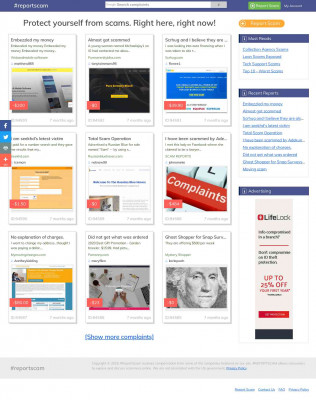 Employment Scams >> 1197 Complaints and Reviews Employment Scams >> 1197 Complaints and Reviews