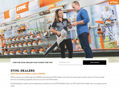 STIHL Dealer Locator STIHL Dealer Locator
