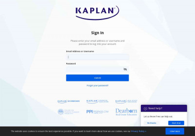 Kaplan Learn: Login Kaplan Learn: Login