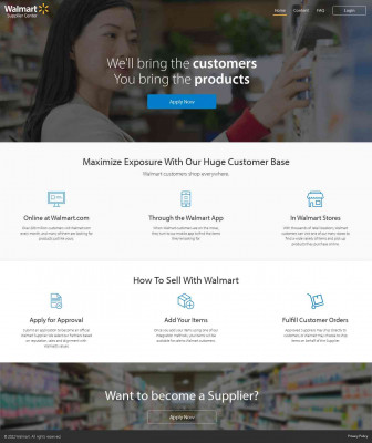 Walmart Supplier Center Walmart Supplier Center