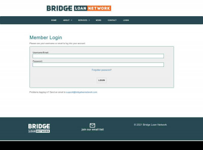 Login - Bridge Loan Network Login - Bridge Loan Network