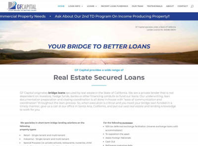 GF Capital Loans: Bridge Loans California GF Capital Loans: Bridge Loans California
