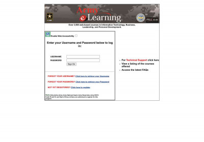 Army e-Learning - Army Skillport - Content Delivery Platform Army e-Learning - Army Skillport - Content Delivery Platform