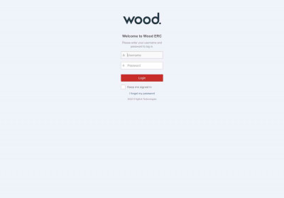 Wood. ERC | Login Wood. ERC | Login