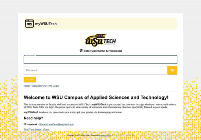 WSU Tech CAS WSU Tech CAS