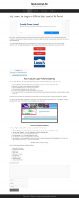 Change Password - MyLowesLife Change Password - MyLowesLife