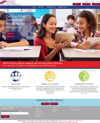 Assessment Technology, Incorporated: Home of Galileo ... Assessment Technology, Incorporated: Home of Galileo ...