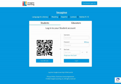 Imagine Learning: Login Imagine Learning: Login