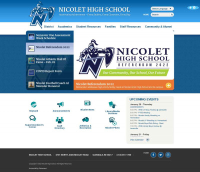 Nicolet High School Nicolet High School