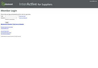 Interactive for Suppliers Login Interactive for Suppliers Login