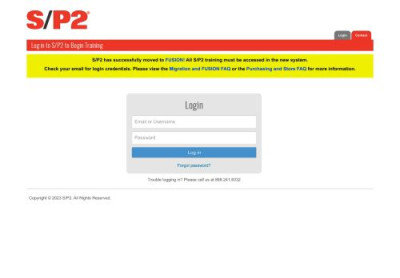 Login - S/P2 Login - S/P2